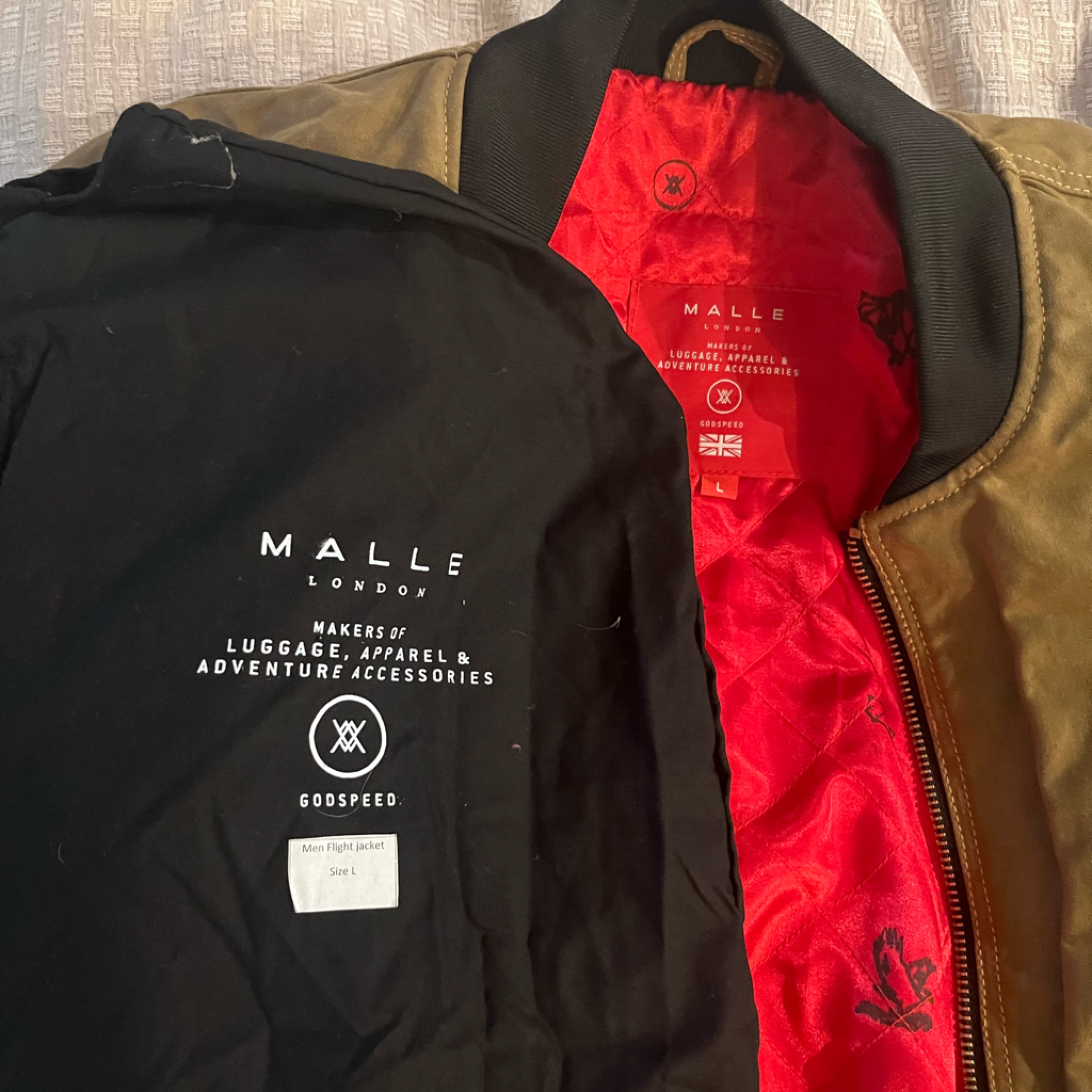 Malle London Men’s Flight Jacket - Ml1